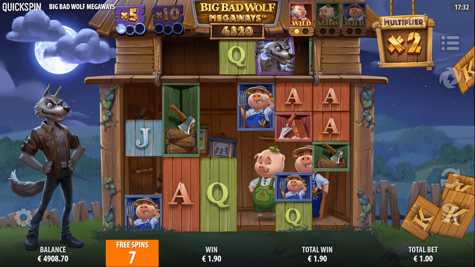 Jogar Big Bad Wolf Megaways slot