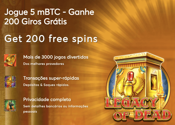 Bitcasino.io bônus