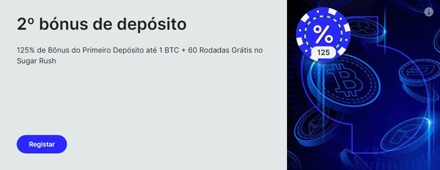 Bônus do segundo depósito Cryptobetsports BR