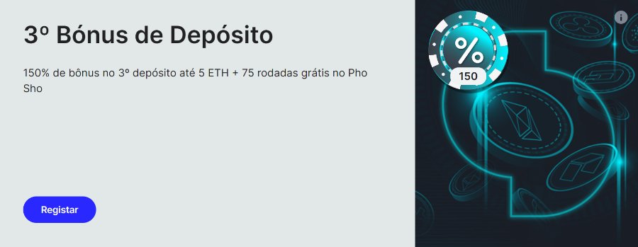 Bônus do terceiro depósito Cryptobetsports BR