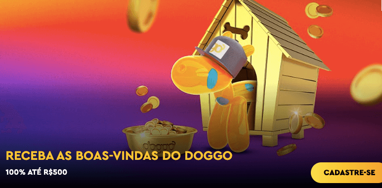 Bônus de boas-vindas do Doggo BR