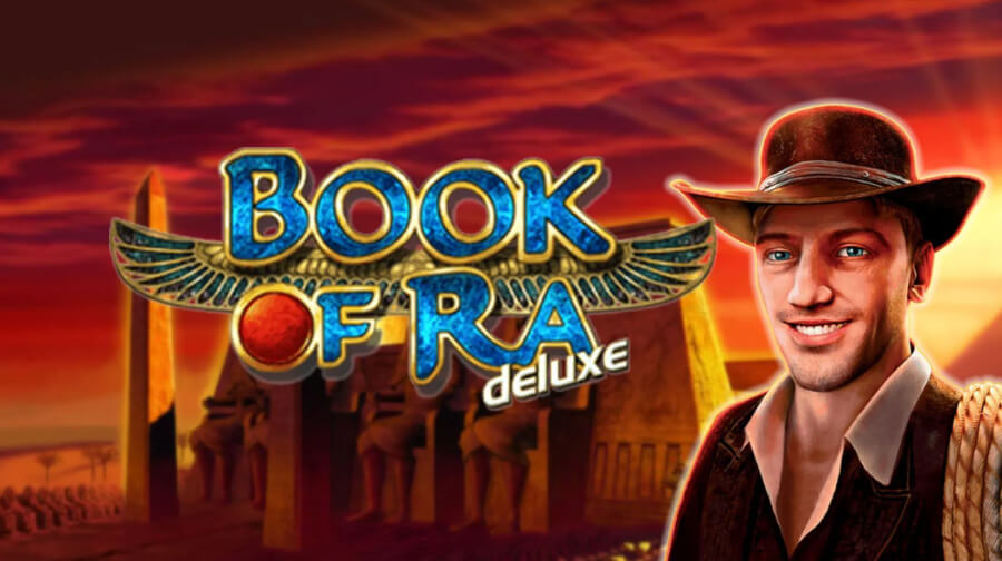 Caça-níqueis Book of Ra Deluxe Brasil logotipo