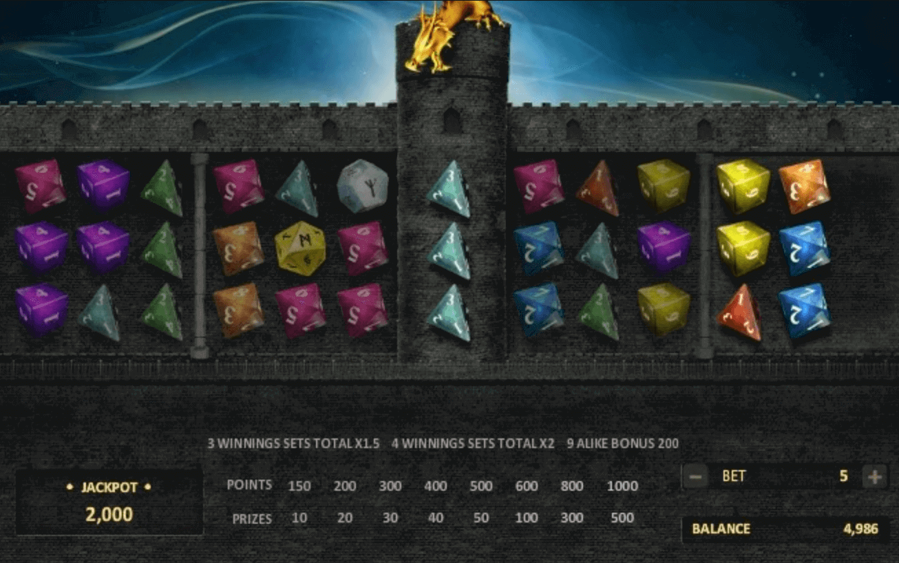 Magical Dice online slot machine