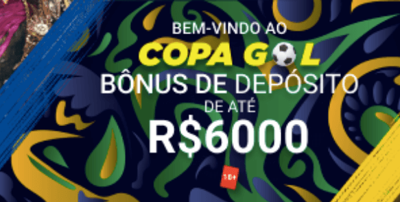 CopaGol bônus de boas-vindas BR
