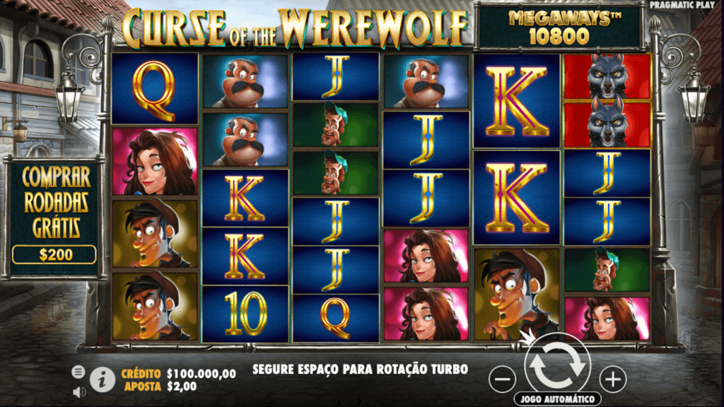 Curse of the Werewolf Megaways slot