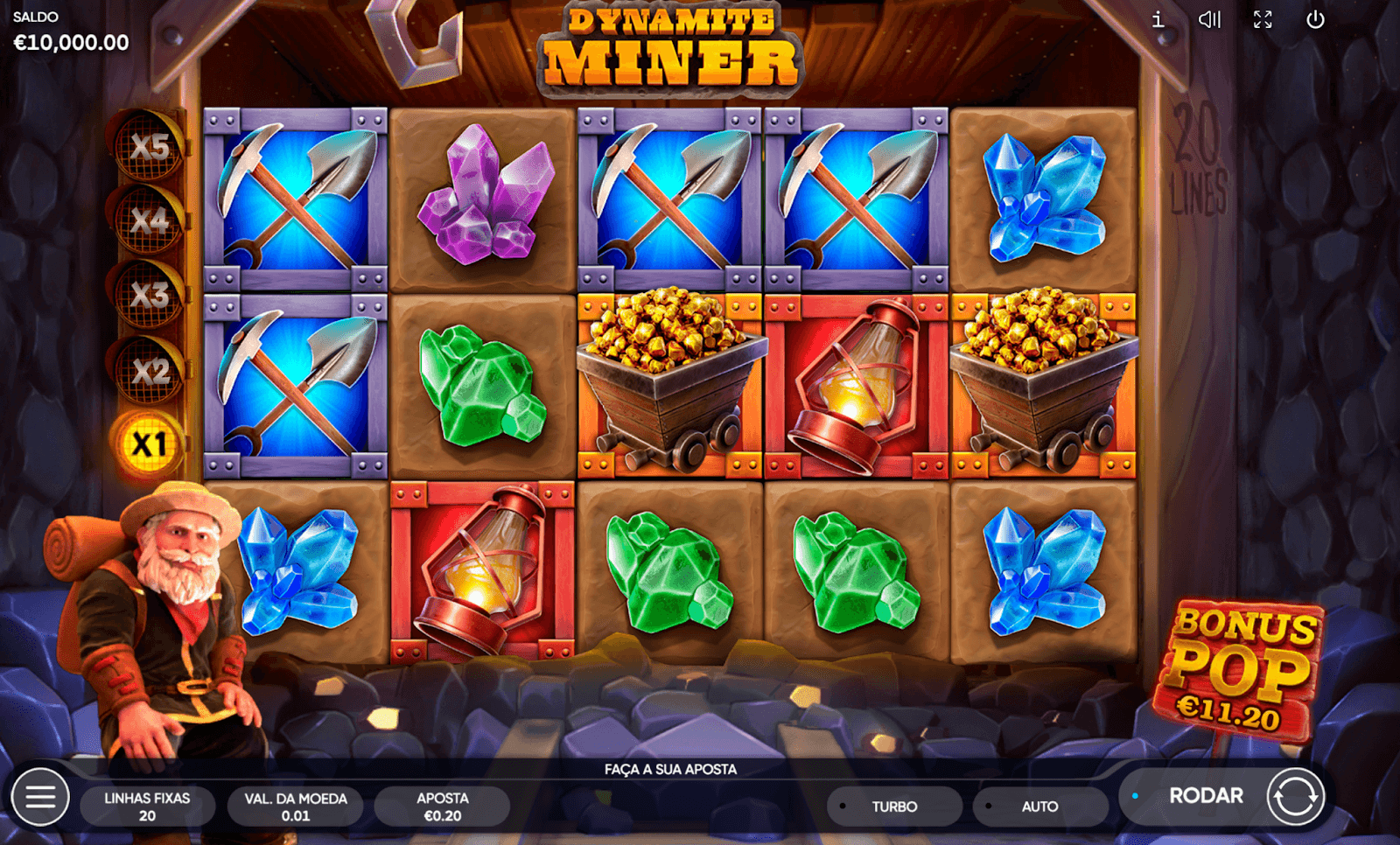 Dynamite Miner slot 