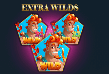 Extra wilds no Cupid´s Strike II slot