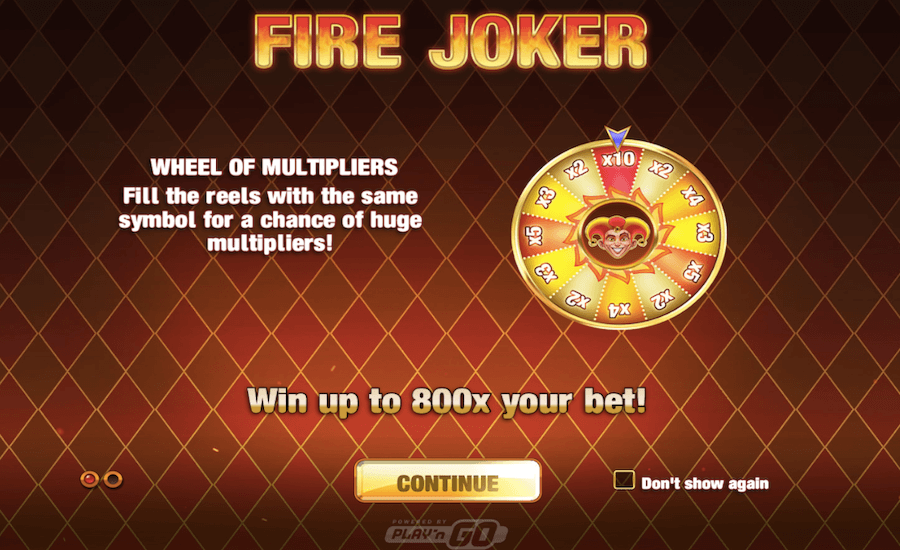 Slot Fire Joker