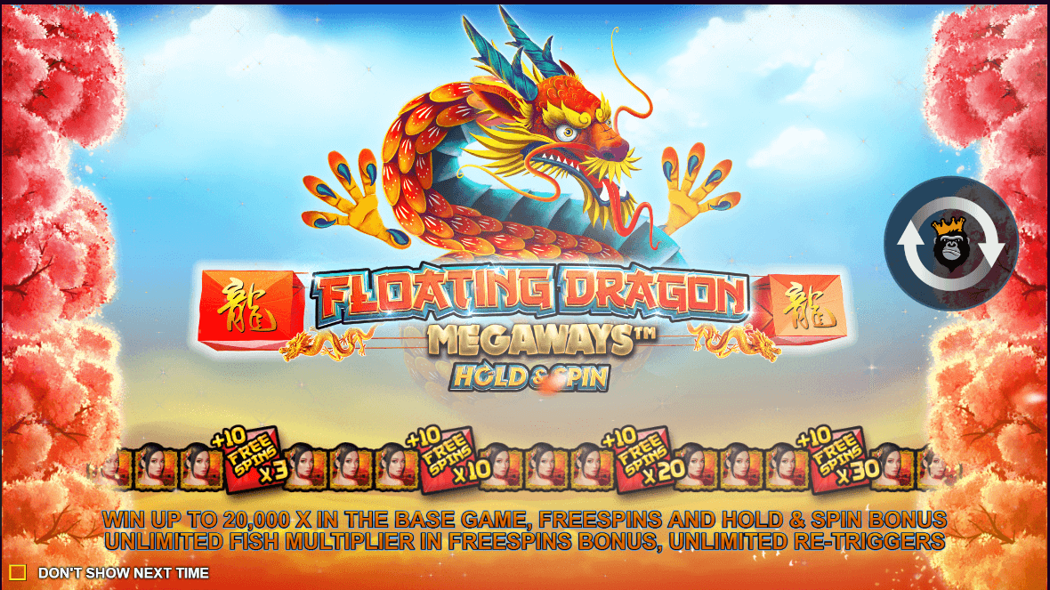 Floating Dragon Megaways slot