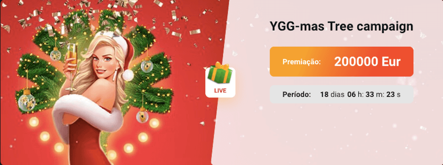 GGBet: o torneio de Natal com premiação até EUR 200000!