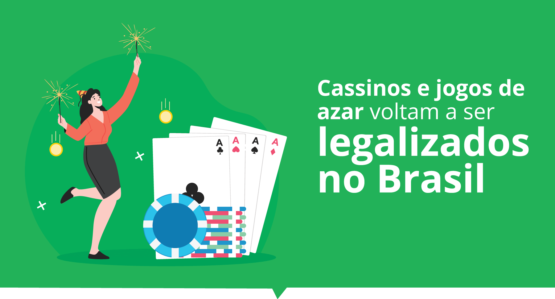 Jogos de cassino legalizados no Brasil