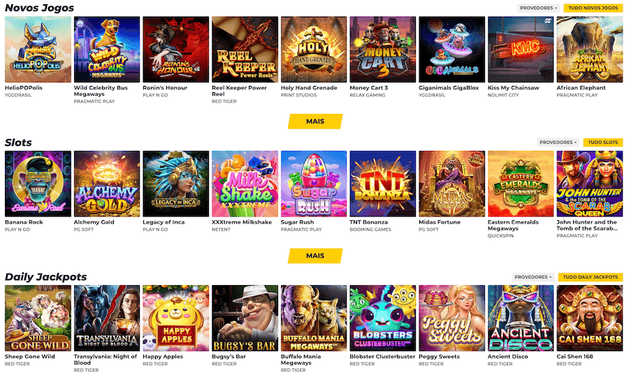 Jogos de caça-níqueis online do Quick.bet