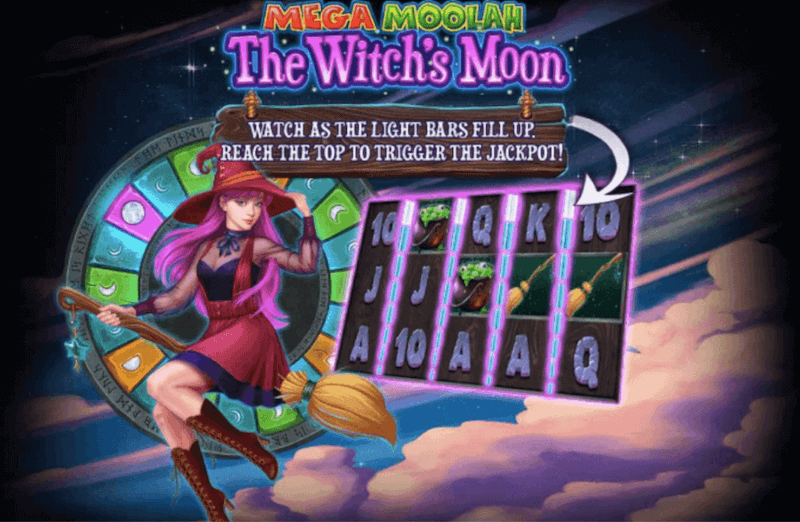 Mega Moolah The Witch's Moon - 88,12% RTP 