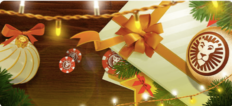 Ofertas irresistíveis de Natal durante o mês de Dezembro da LeoVegas!