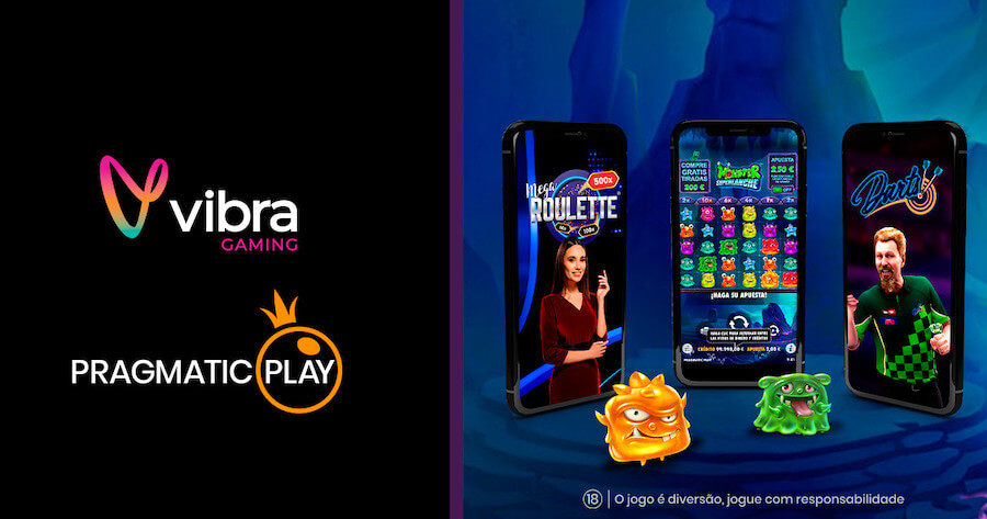 Pragmatic Play integra jogos com a Vibra Gaming