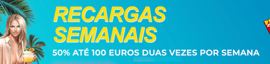 Recarga semanal bônus do Surf Casino