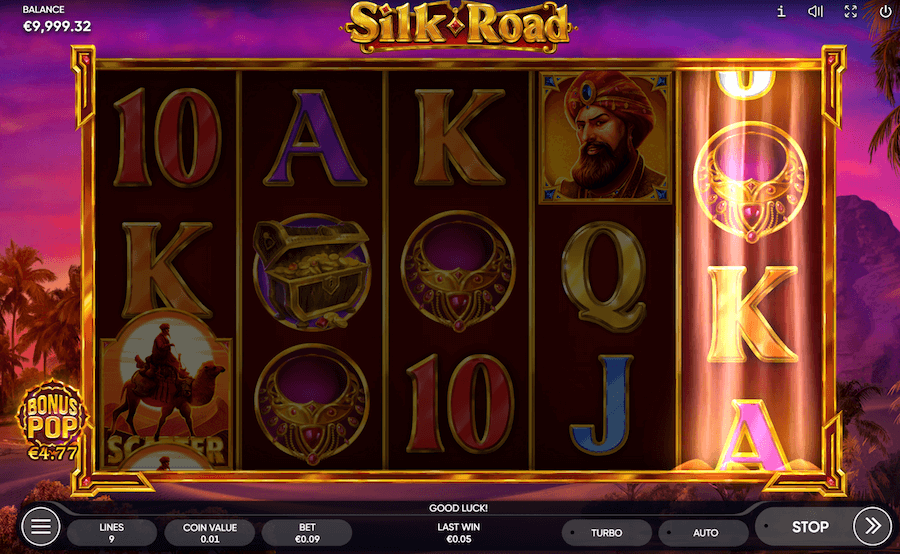 Respin Silk Road Endorphina