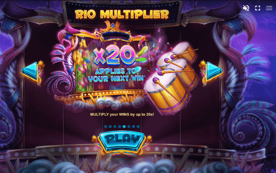 Rio Multipliers no slot Rio Stars