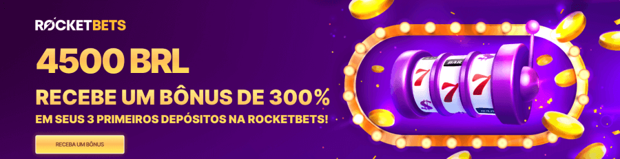 Rocketbets boas-vindas