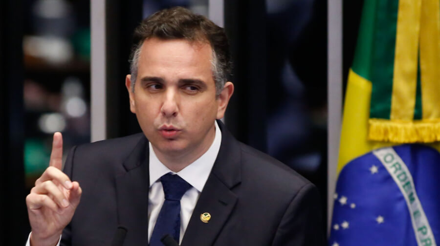 Rodrigo Pacheco presidente do senado Brasil