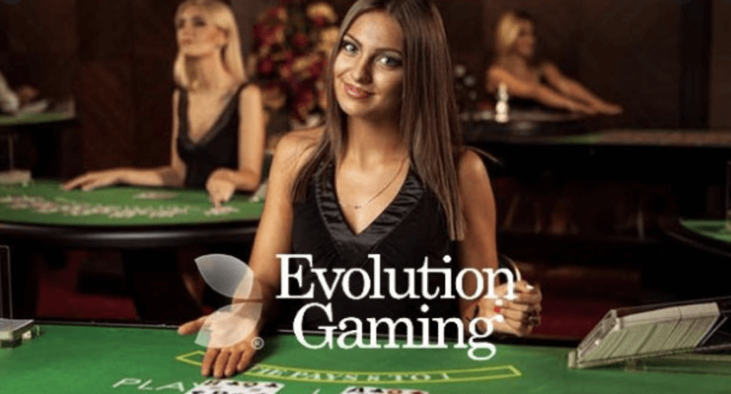 Jogos ao vivo na Evolution Gaming 