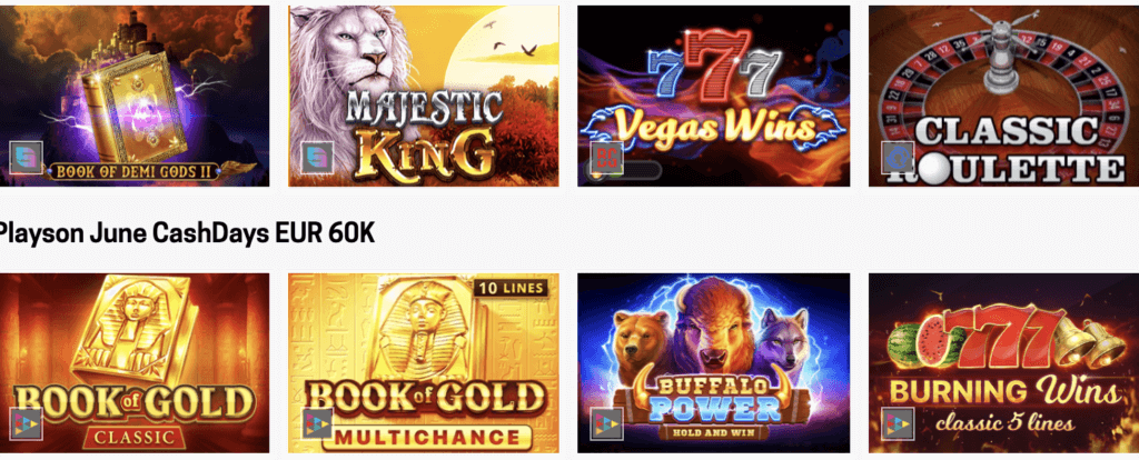 Jogos que você encontra no Cassino Rivalo
