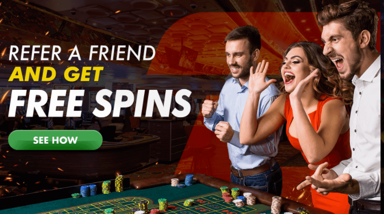 Free Spins por indicar amigos