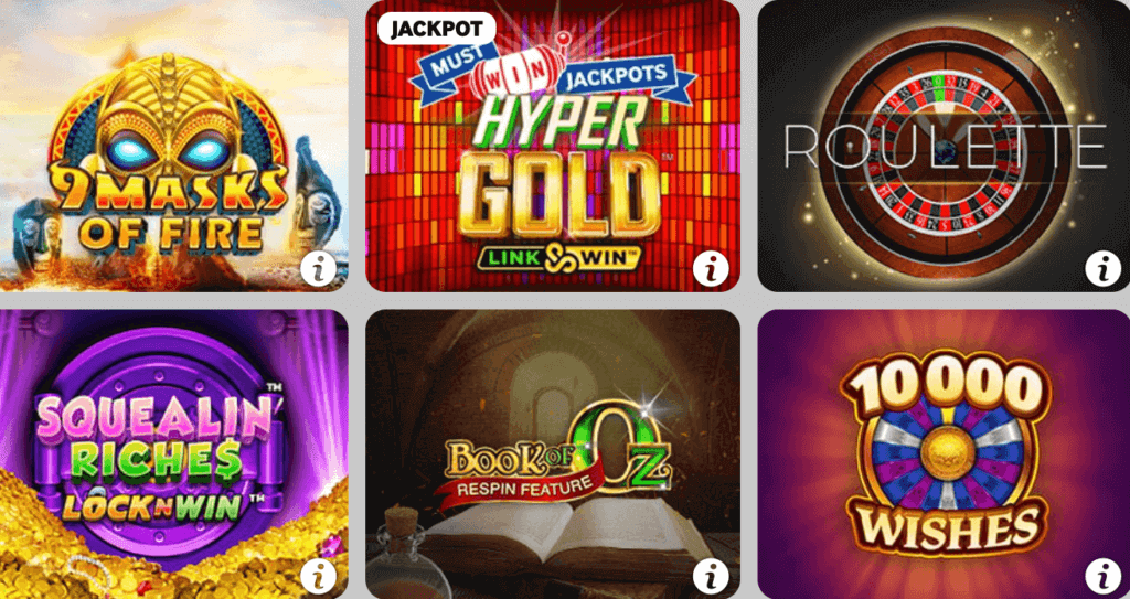 Jogos que você pode jogar na Betway