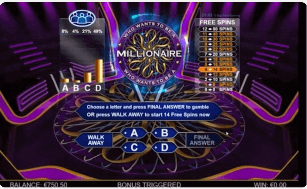 Who Wants To Be A Millionaire Megaways 