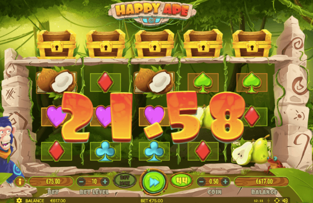 Revisão da Slot Happy Ape