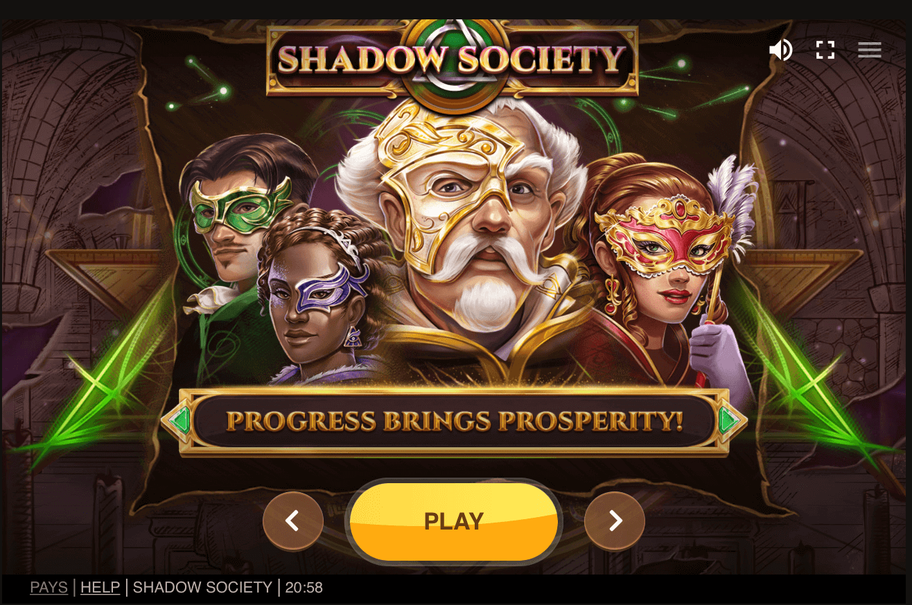 Shadow Society slot