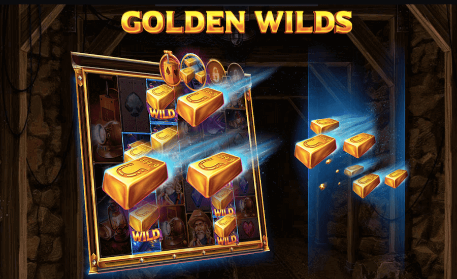 Símbolo Golden Wilds do slot Dynamite Riches Megaways