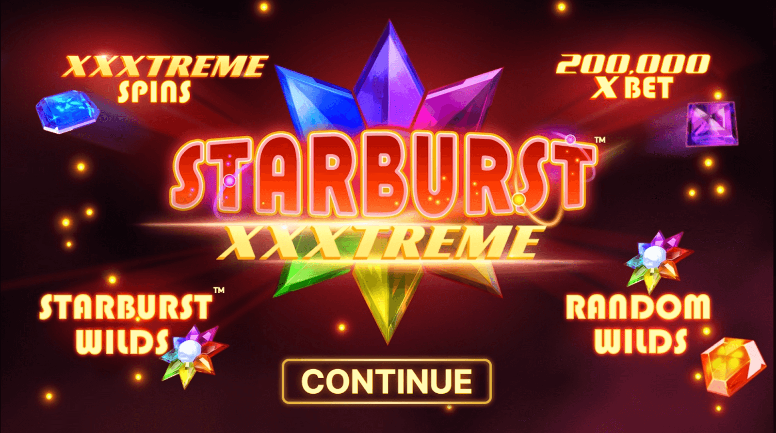 Starburst XXXTreme slot