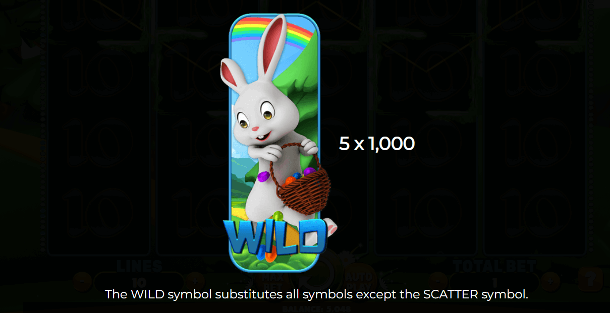 Wild Easter slot - Símbolos