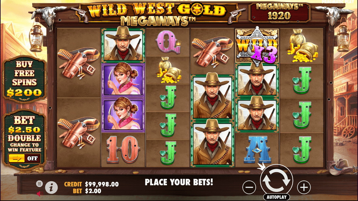 Jogar Wild West Gold Megaways slot