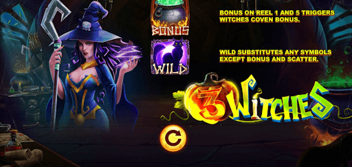 Slot Witches Charm – O Jogo das Bruxas