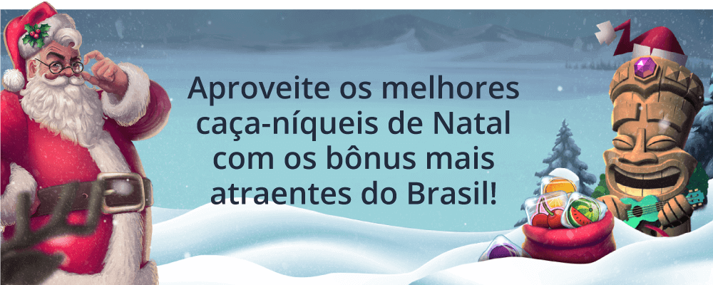 Aproveite os melhores caça-níqueis de Natal com os bônus mais atraentes do Brasil!