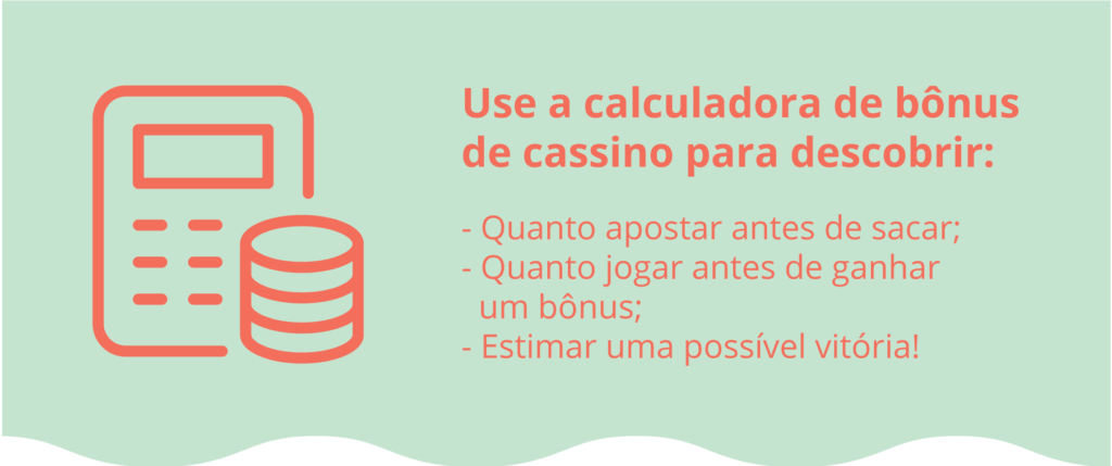 calculadora de bônus de cassino