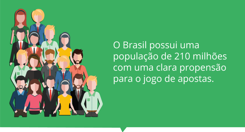 O Brasil possui uma população de mais de 210 milhões de pessoas 