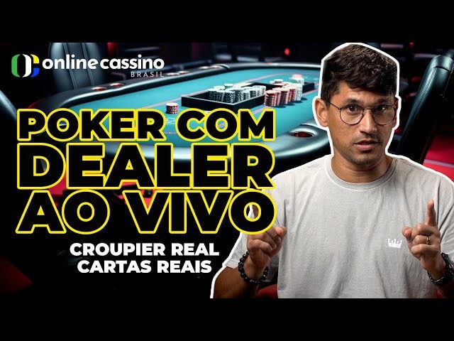 Poker com dealer ao vivo