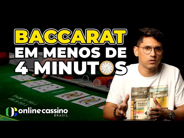 Aprenda Baccarat Agora Mesmo!