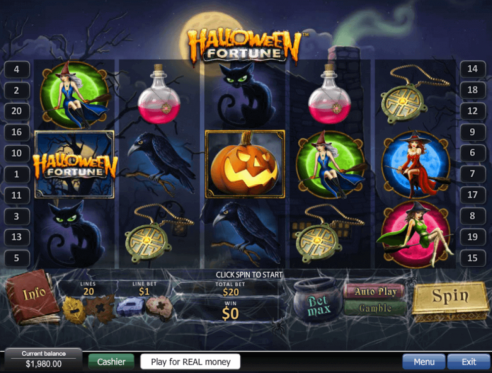 halloween fortune slot