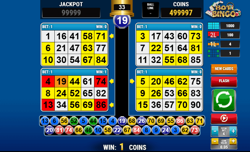 hot bingo jackpot