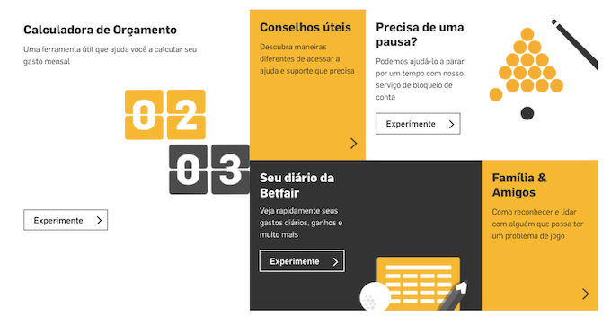 Jogo Responsável Betfair