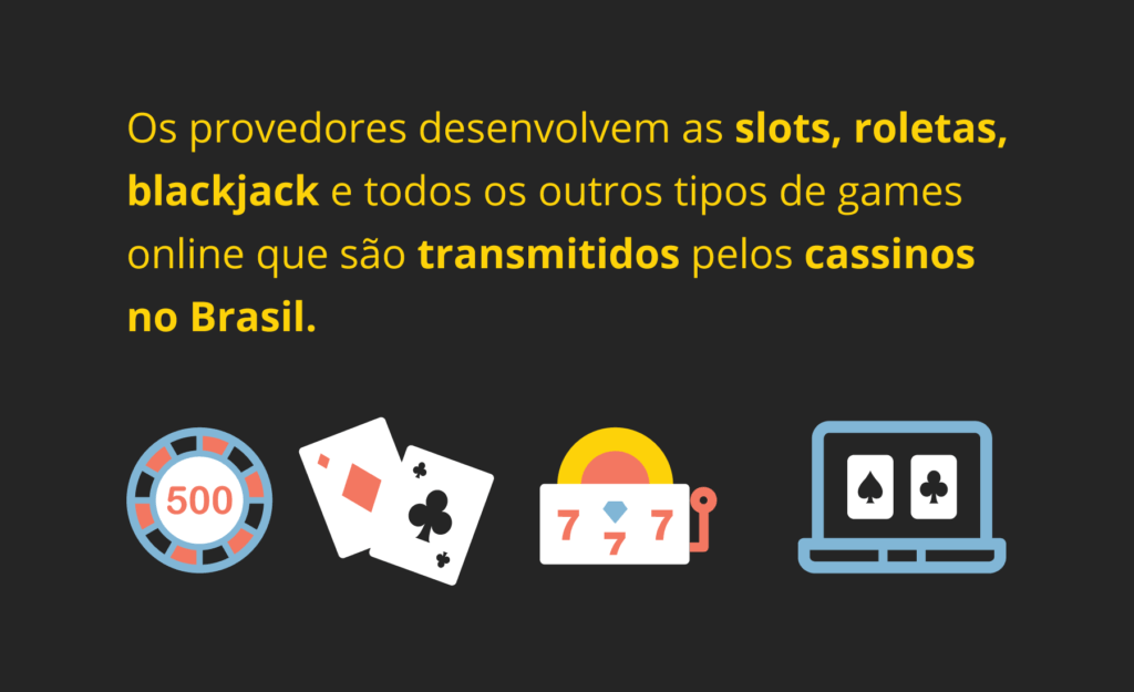 O que faz um provedor de jogos? 