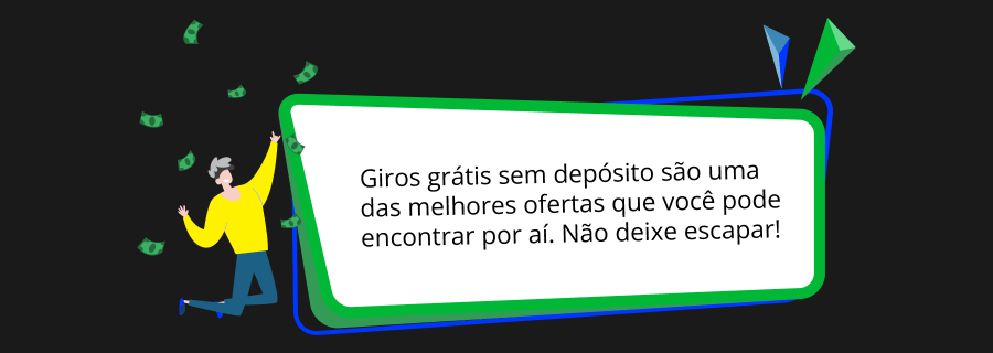 giros grátis sem depósitos