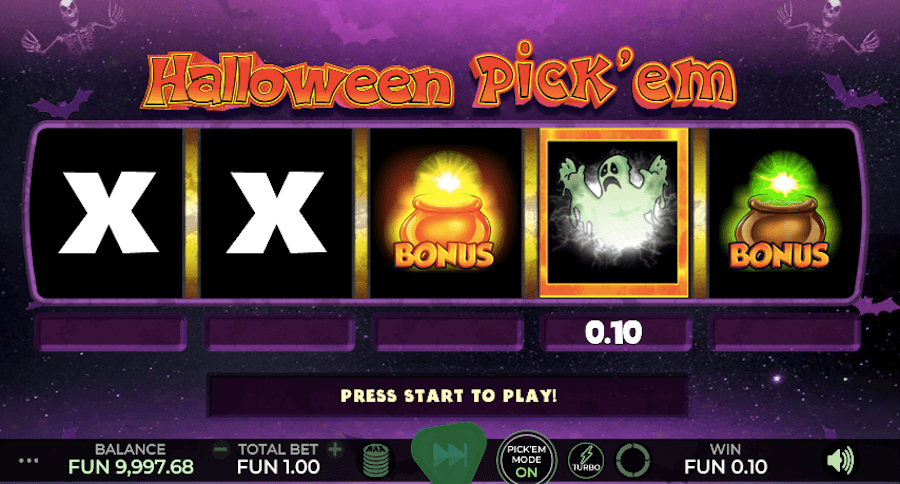 3. Halloween Pick’em - A bruxa está solta, mas traz prêmios deliciosos